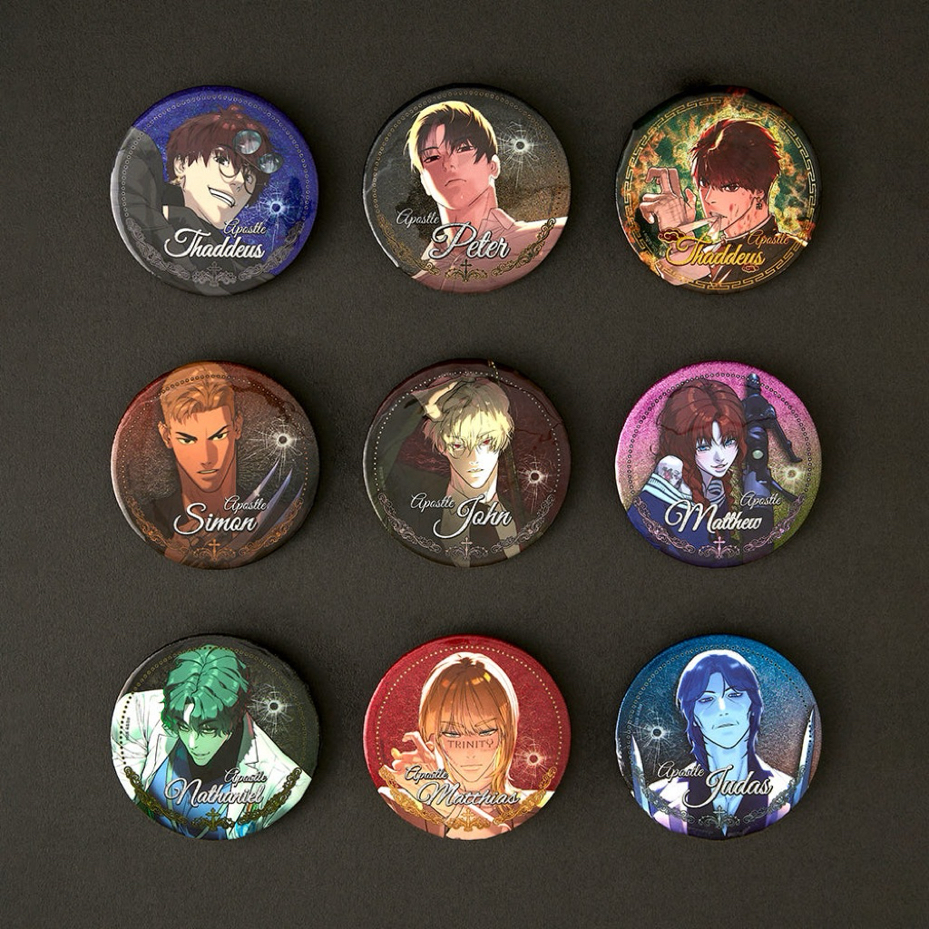 [พร้อมส่ง] ซองสุ่มเข็มกลัดนักฆ่าย้อนวัย Killer Peter