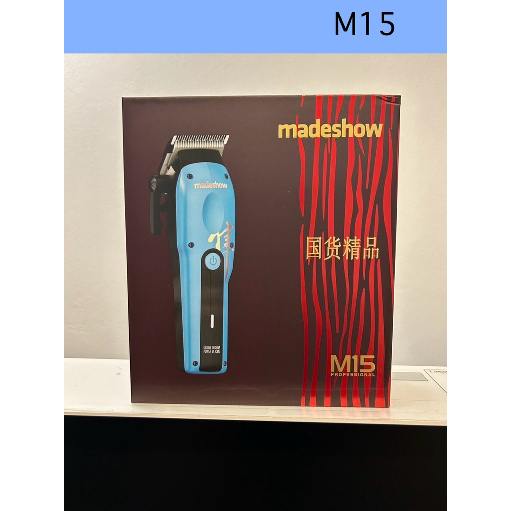 Madeshow M15  ปัตตาเลี่ยนตัดผมไร้สาย (6800รอบ) เครื่องเสียงเงียบ แบบมืออาชีพ ผู้ชาย เสียงเงียบฟันเซร