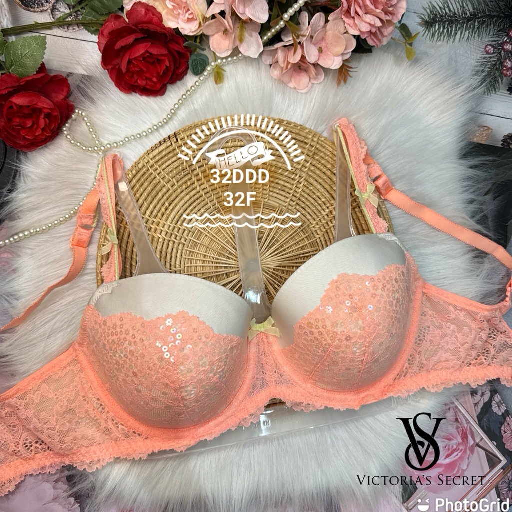 Victoria’s Secret ใหม่มาก 32DDD/32F ฟองบาง สะอาด