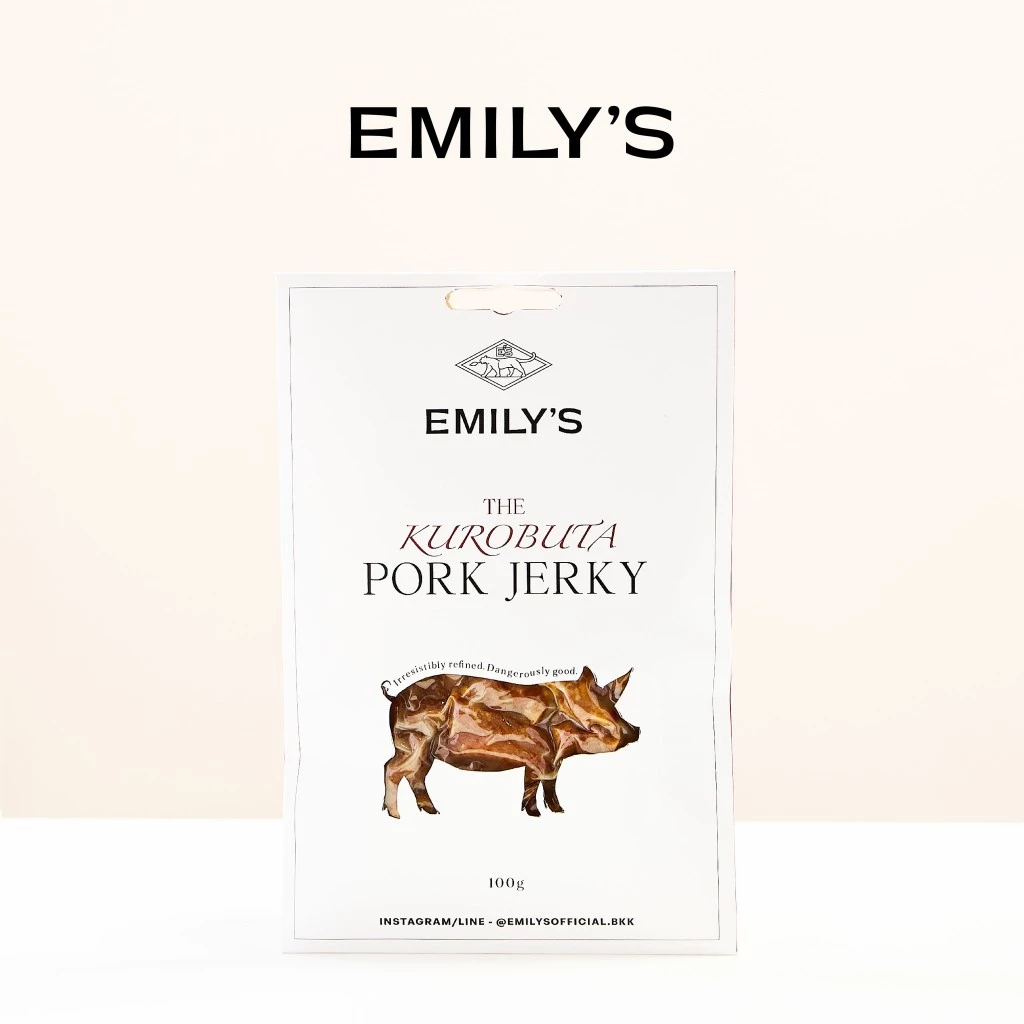 หมูคุโรบูตะ เอมิลี่ Emily's Kurobuta Pork Jerky