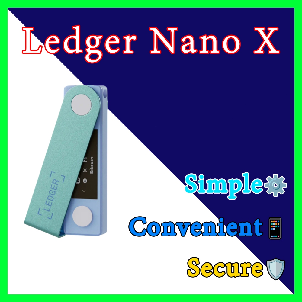 Ledger Nano X Bluetooth Hardware Wallet Secure Crypto Cold Wallet Offline Private Key Storage Multi 