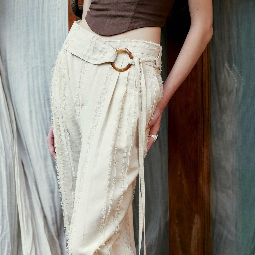 HEARTWEAVERS - BANANA TAILORED PANTS