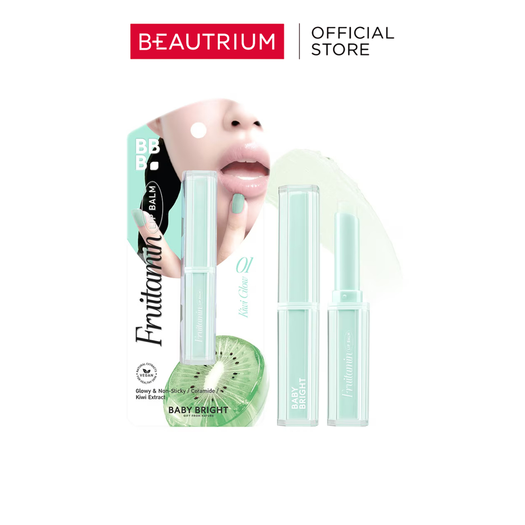 BABY BRIGHT Fruitamin Lip Balm ลิปบาล์ม 1.5g