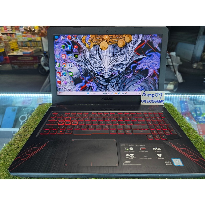 ขาย Notebook ASUS TUF Gaming FX504G จอ 15 นิ้ว Core i7 RAM 8 SSD 128 มือ2 สภาพดี มีการ์ดจอ แบตเก็บไฟ