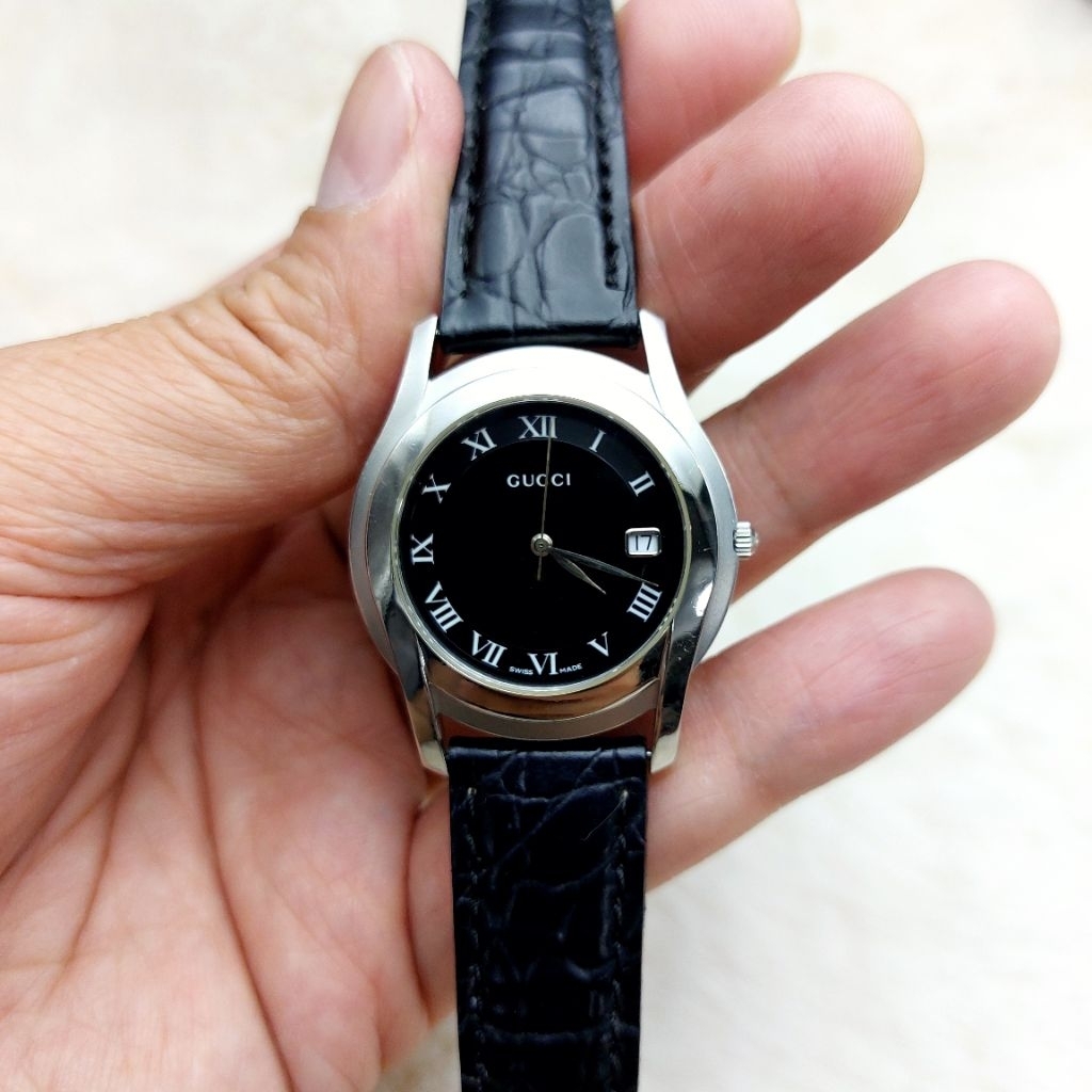 นาฬิกา GUCCI 5500M  🇮🇹💚❤️💯