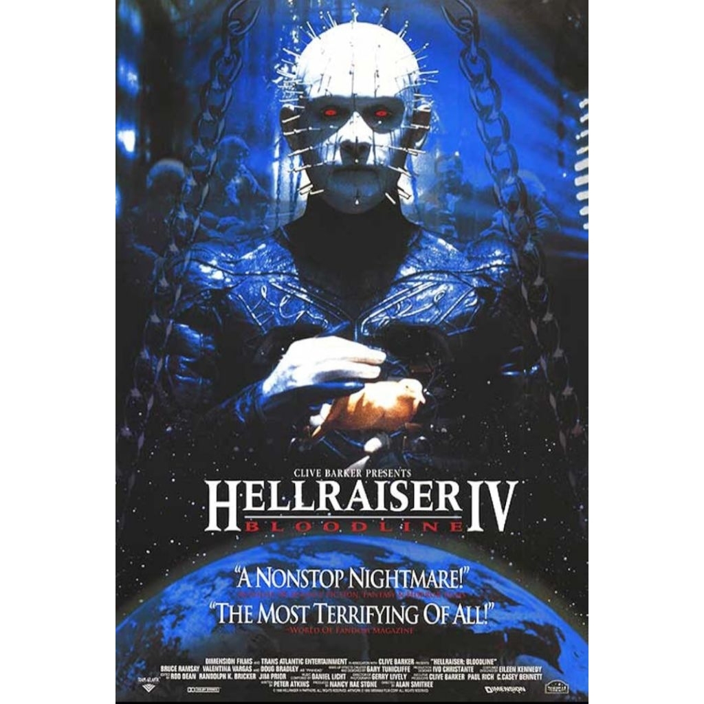 ของสะสมสำหรับเครื่องBlu-ray+DVD ปก+สกรีนแผ่น Hellraiser Bloodline (1996) งาบแล้วไม่งุ่นง่าน 2