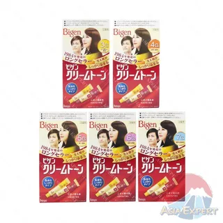 hoyu Bigen Cream Tone Hair Color 5สี น้ำยาย้อมผม ปิดหงอก