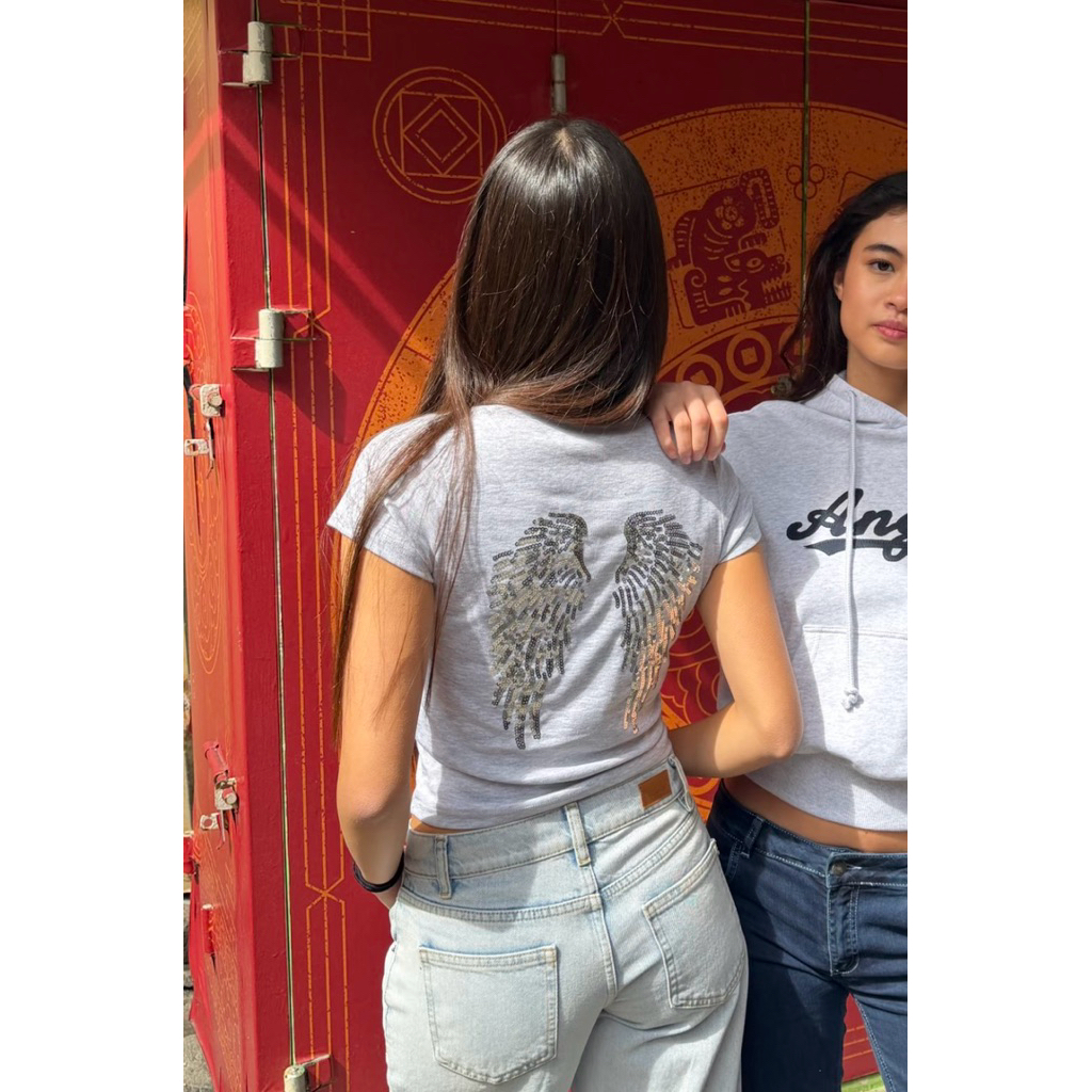 พร้อมส่ง 🌺 Subdued | Angel Wing 🪽 Baby tee