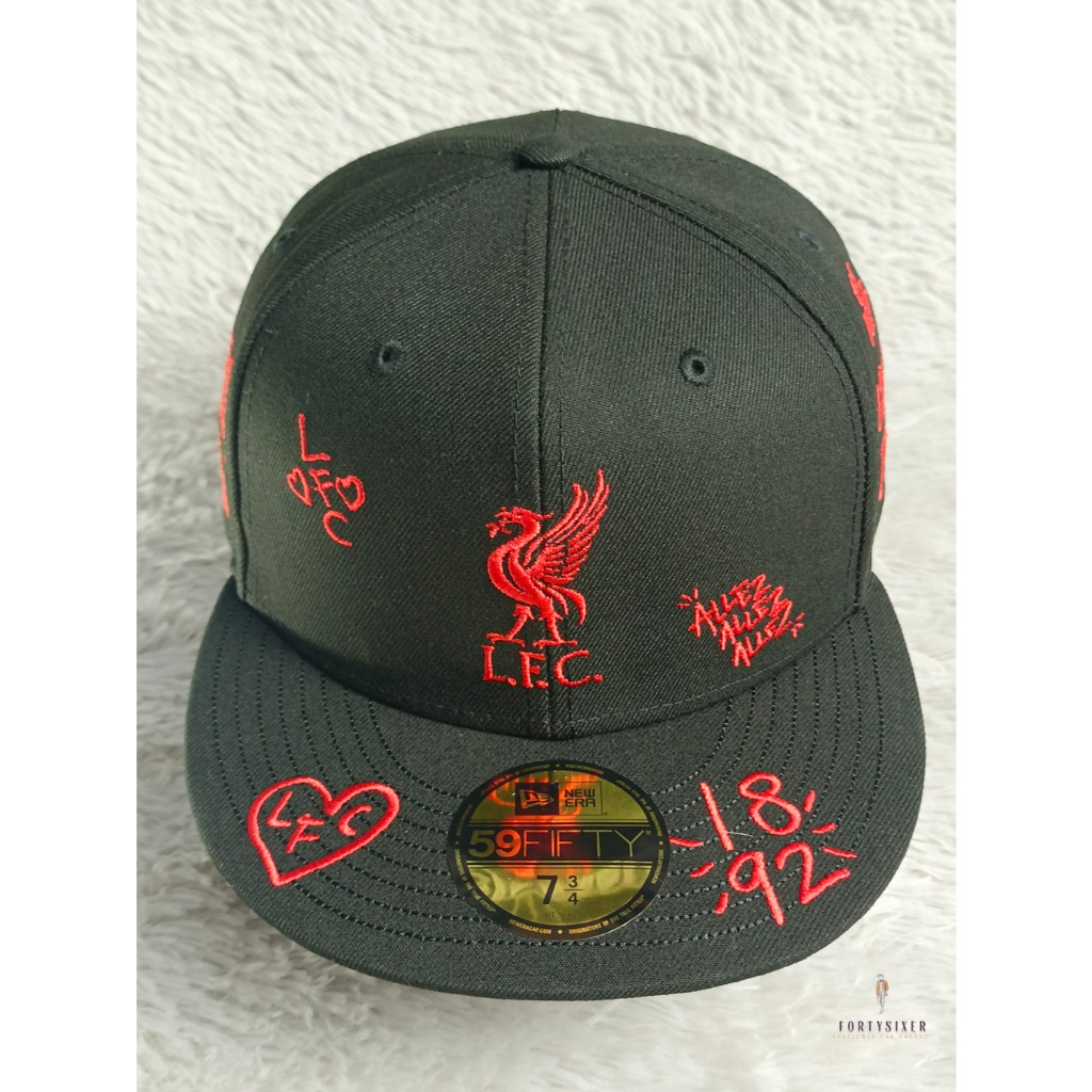 หมวก New Era x Liverpool FC Scribble 59FIFTY Fitted Hat (Limited)