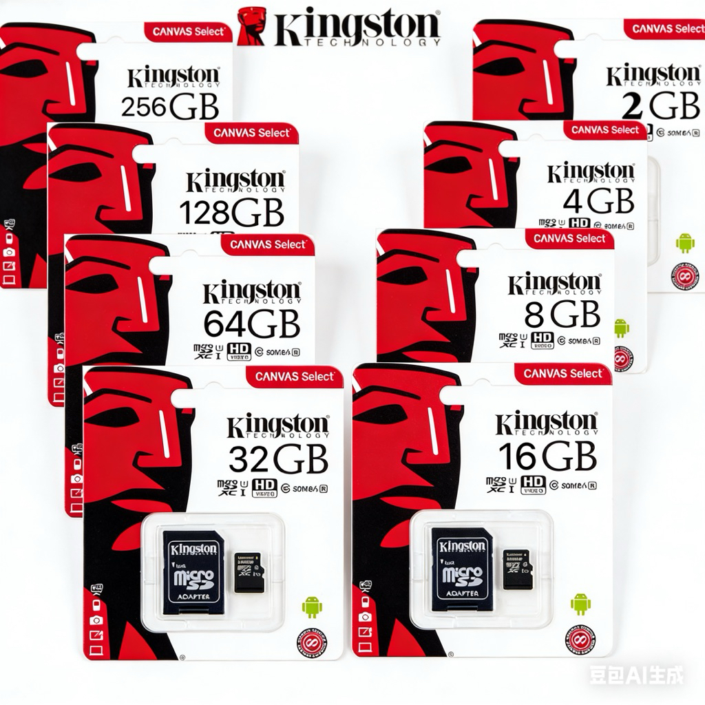 Kingston Micro SD 32-512GBความจุหลากหลาย
