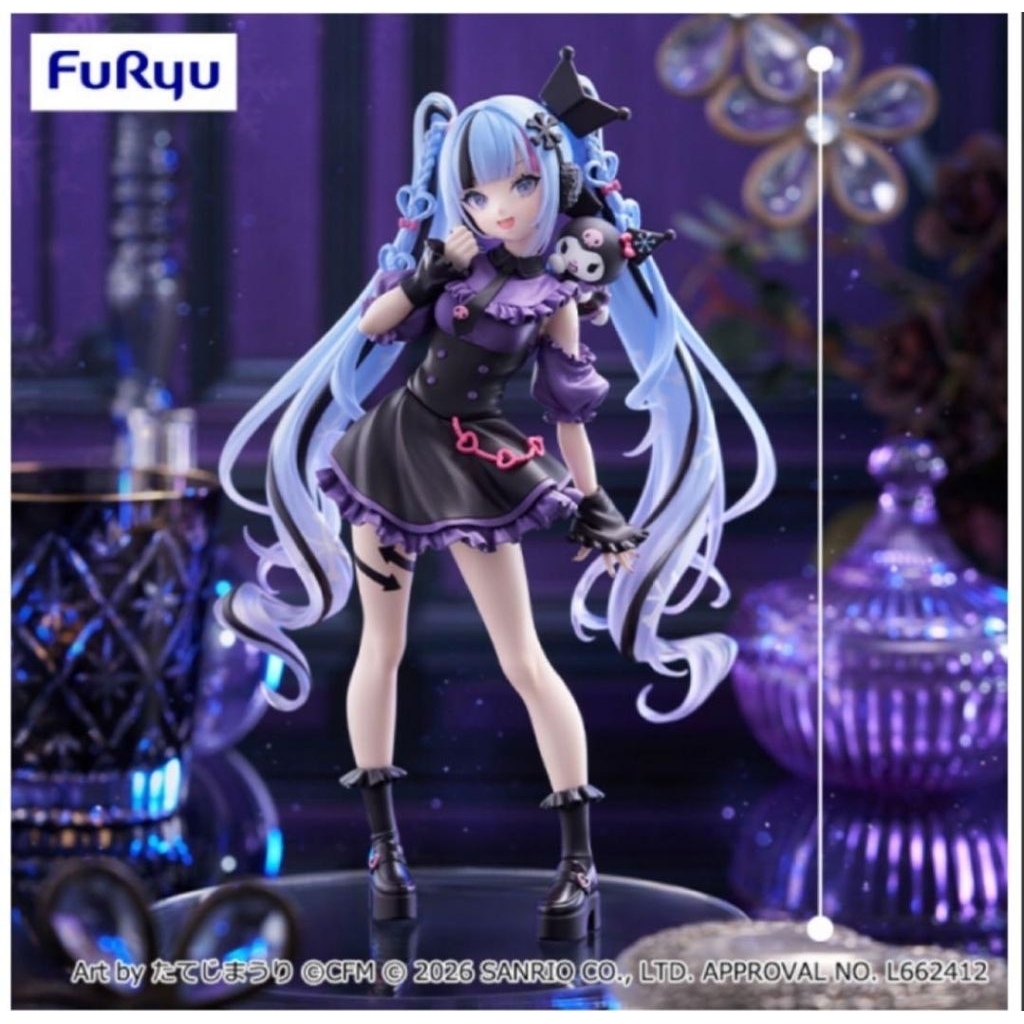 มือ1 LotJP🇯🇵พร้อมส่งในไทย🇹🇭 Hatsune Miku Trio-Try-iT Figure Snow Miku x Kuromi Figure