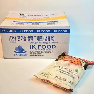 (ยกลัง) ต๊อกโบกี 10 KG ต๊อกบกกี แป้งต๊อกบกกีสอดไส้ชีส ต๊อกแป้งข้าวจ้าว ต๊อกต้นตำรับ 떡볶이 Topokki