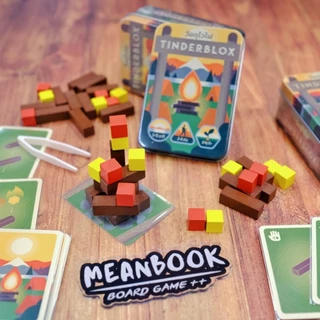 Tinderblox วัตถุไวไฟ / Barbecubes วัตถุปิ้งย่าง / Tic Tac Trek วัตถุเดินป่า / Bookshelf วัตถุรูปเล่มBoard Game (ภาษาไทย)