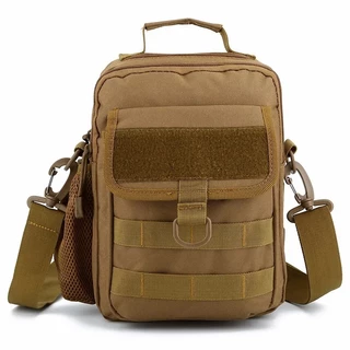 ยุทธวิธี Molle กระเป๋ากระเป๋าถือกลางแจ้ง Camping Travel เดินป่าการล่าสัตว์ตกปลาไหล่ Crossbody Messenger กระเป๋าสําหรับชา