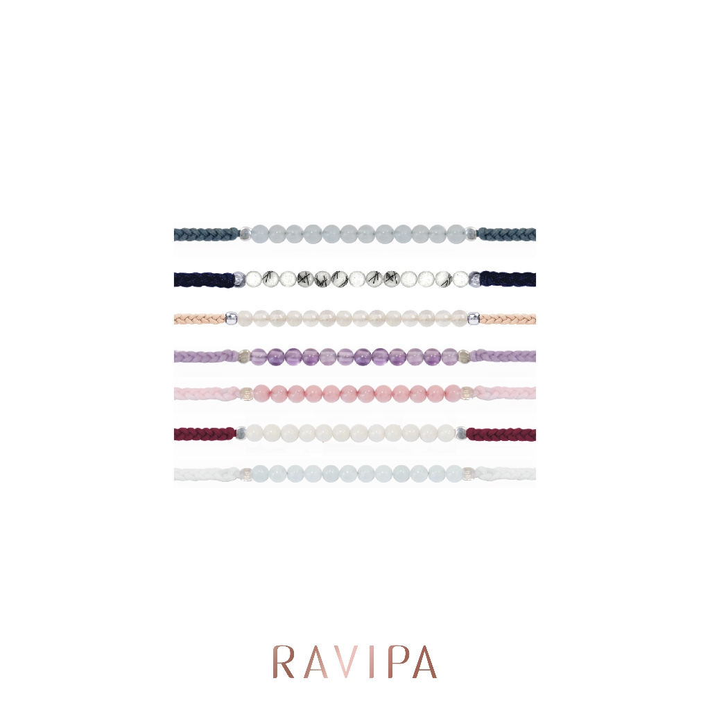 Ravipa | 7 Days 7 Colors - สร้อยข้อมือมงคลประจำวัน