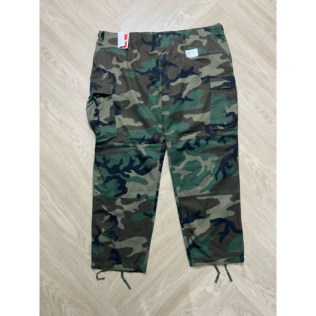เอว 50  ยาว 45  กางเกงทหารอเมริกาแท้ ลายพราง งานกอฃทัพ USA ลายมัลติแคม ACU วูดแลนด์ ผ้าหนา ทนทาน #H8