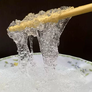 รังนกหิมะ 100% (Karaya Gum ) ยางไม้จากธรรมชาติ นิยมใช้ทำของหวานและเครื่องดื่มเพื่อสุขภาพ ขนาด 100 กรัม