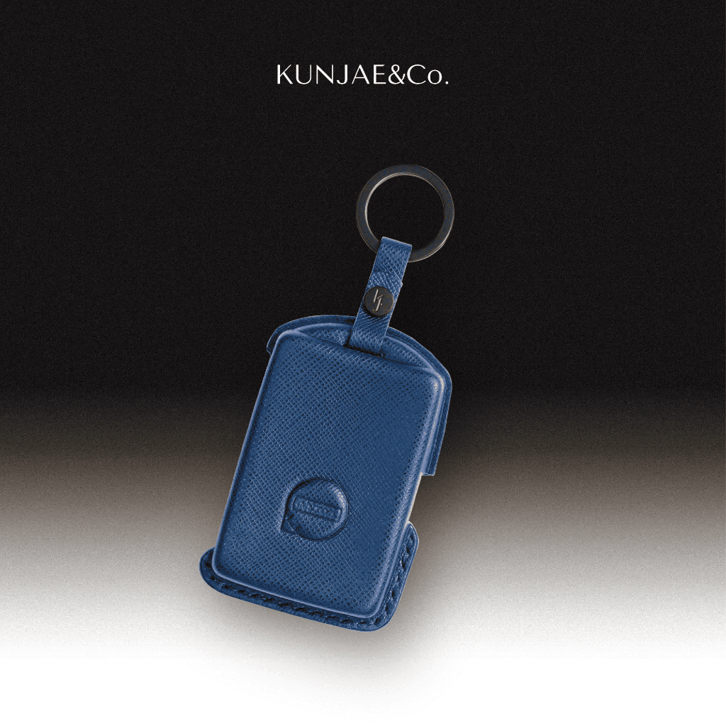 KUNJAE&Co. เคสกุญแจรถยนต์ VOLVO หนังซาฟเฟียโน Italian Saffiano Leather (Handmade จัดส่งใน 7-10 วัน) – โปรปัง