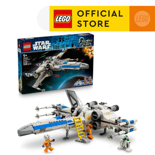 LEGO Star Wars 75460 New Republic X-Wing Starfighter (558 Pieces), Building Blocks, Kids Toy