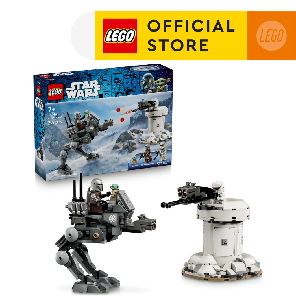 LEGO Star Wars 75444 AT-RT Attack (297 Pieces), Building Blocks, Kids Toy