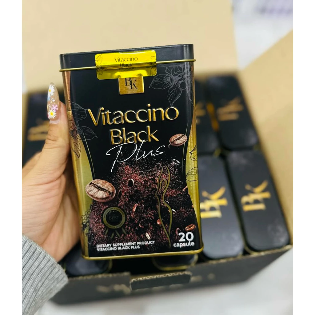 กาแฟ Vitaccino Black 1 กล่อง 20แคปซูล