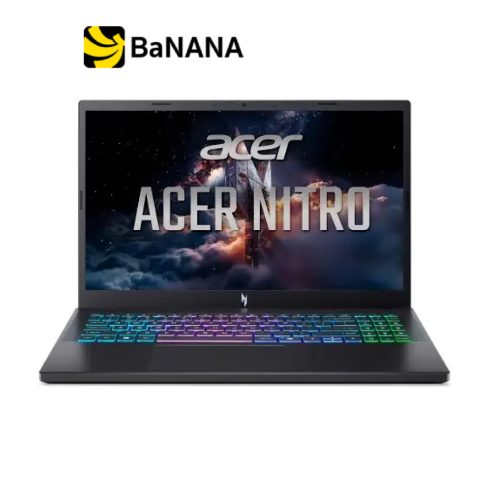 โน๊ตบุ๊ค Acer Nitro V 15 ANV15-A31-R6D6 Black by Banana IT