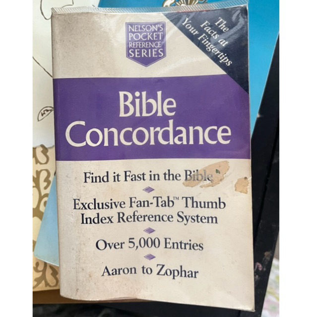 bible concordance book