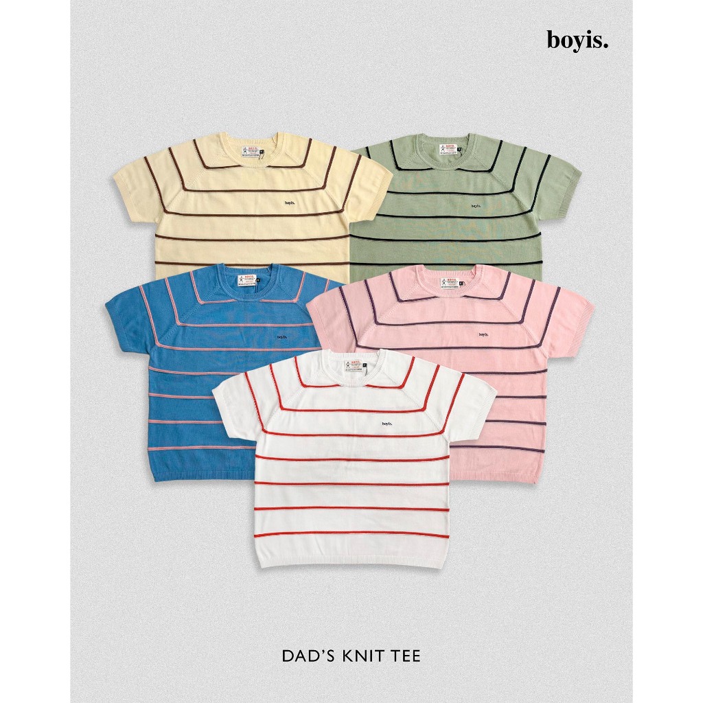 Boyis - เสื้อยืด Dad's Knit Tee