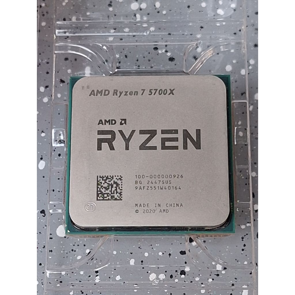 CPU มือ✌️AMD RYZEN 7 5700X 3.4 GHz (SOCKET AM4)สภาพดี