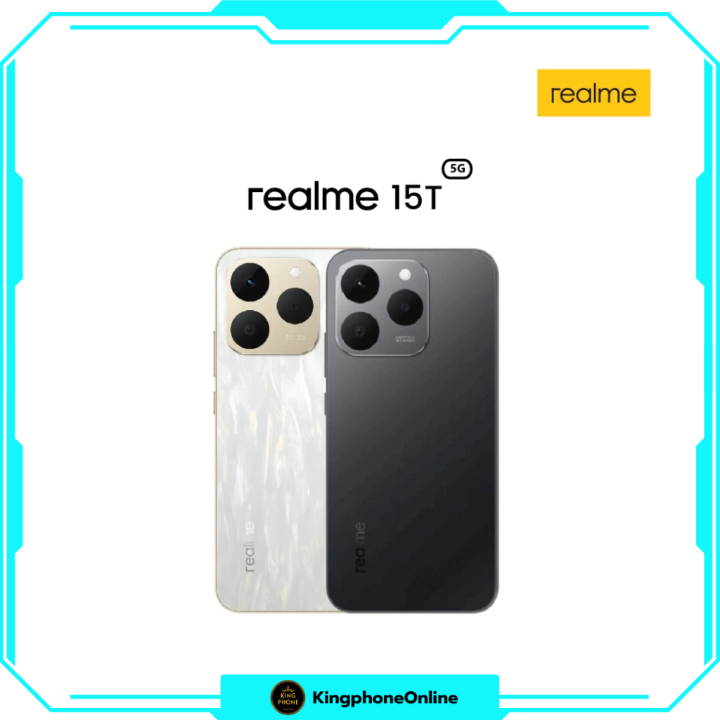 Realme 15T 5G [ 12/512GB ] เครื่องมือ1 ประกันศูนย์ไทย