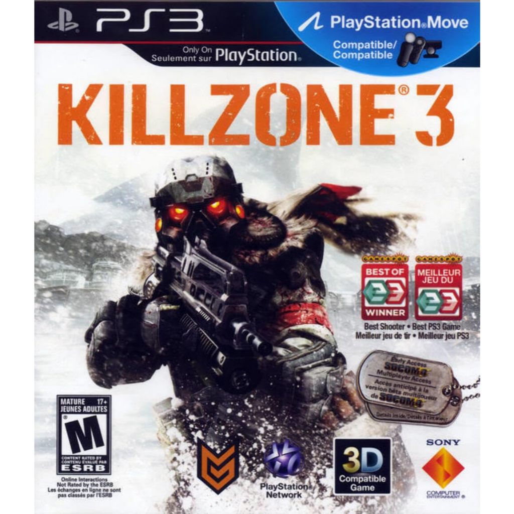 Killzone 3 (PS3) PlayStation 3 - วิดีโอเกมเวอร์ชันสหรัฐอเมริกา - มือสอง