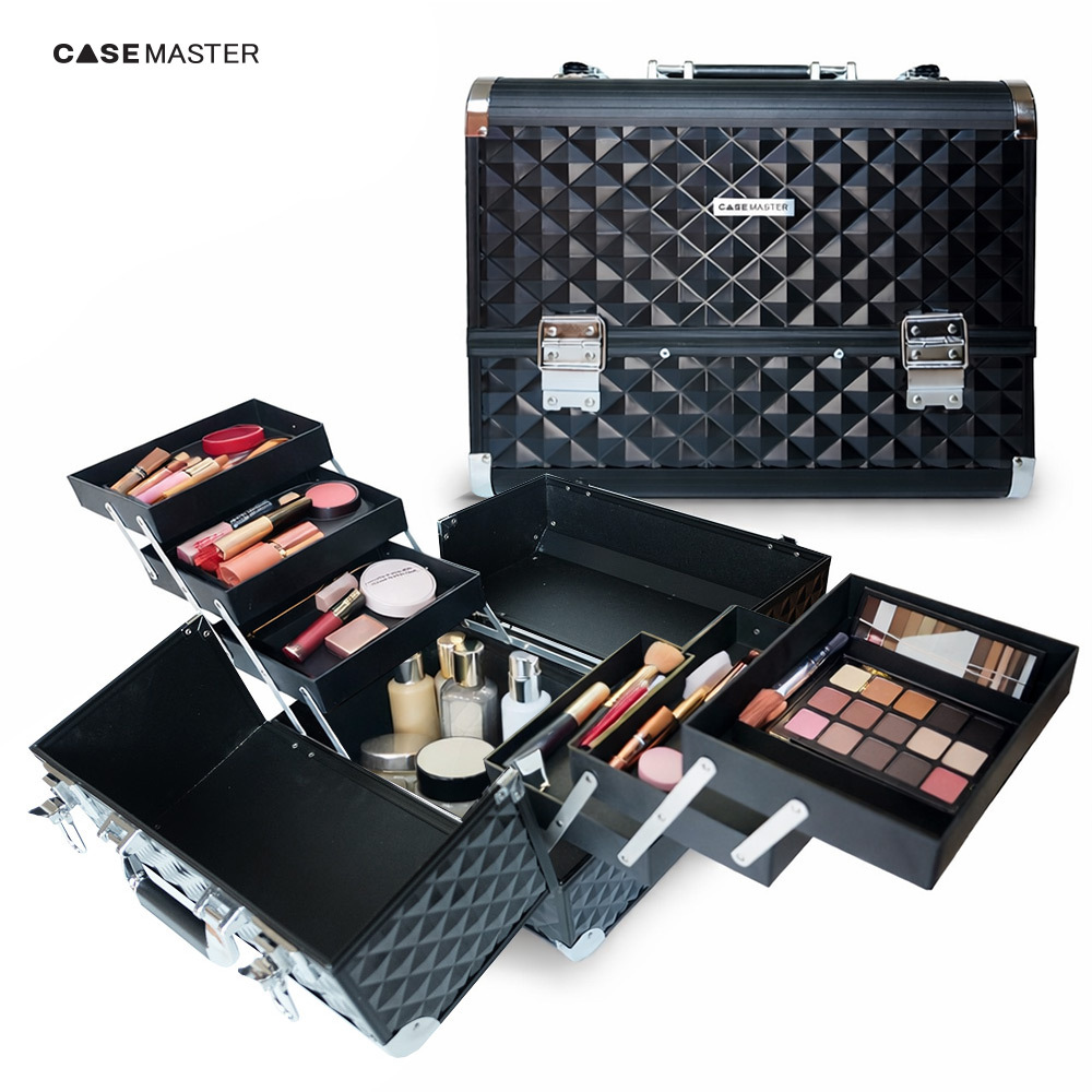 BX48 กระเป๋าเครื่องสำอาง Case Master Makeup Artist Bag ช่างแต่งหน้า กระเป๋าช่างทำผม