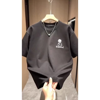 เสื้อยืดแขนสั้นเด็ก เสื้อแขนสั้นเด็ก งานแฟชั่น สไตล์เกาหลี ผ้านิ่ม ทรงหลวม พร้อมส่ง