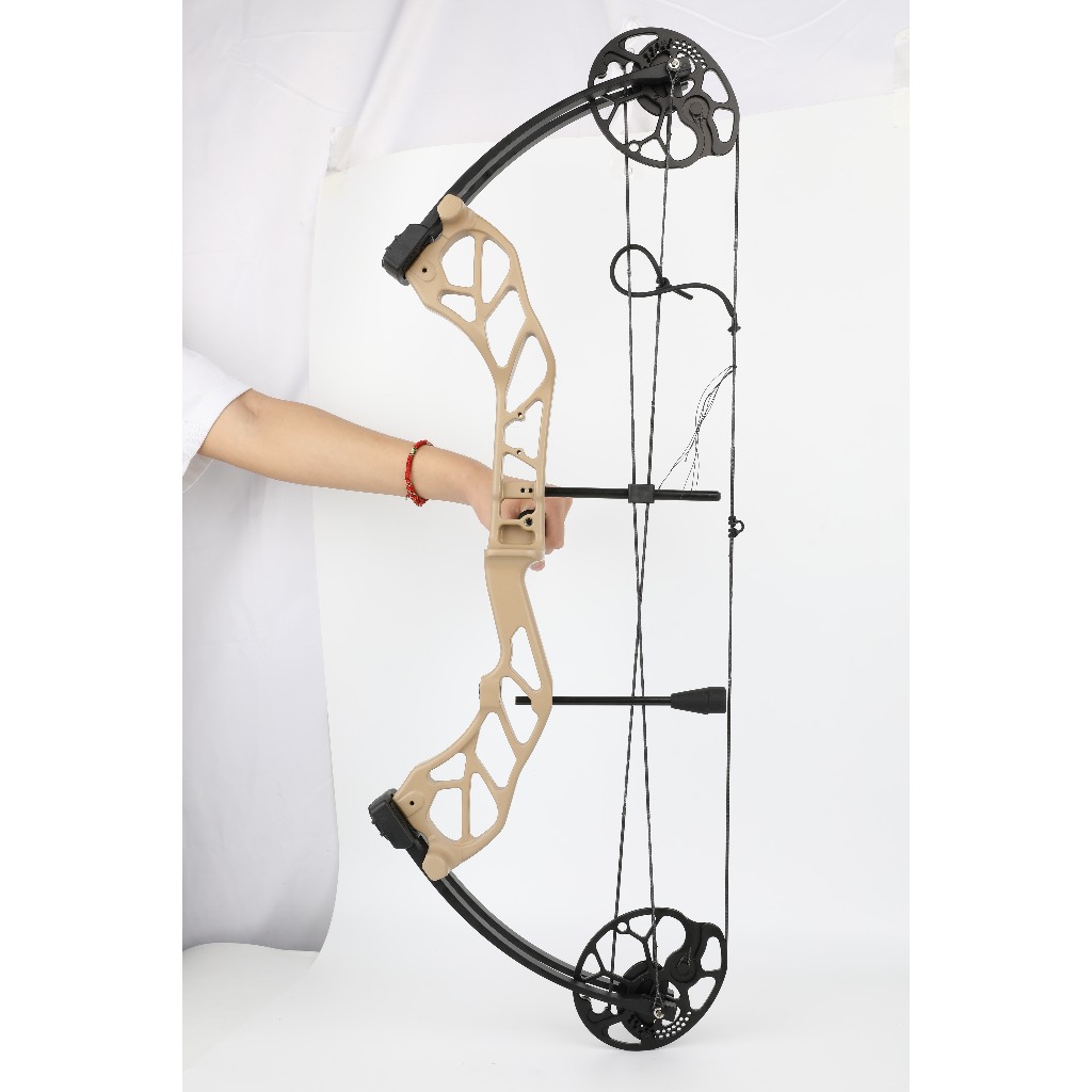 Tianti E8 Compound Bow, 19-70 lbs Adjustable, 320 FPS IBO, Aluminum Riser, 6 Color Options