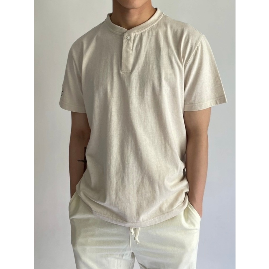 CIRCULAR - Henley T-Shirt ( Unisex's)