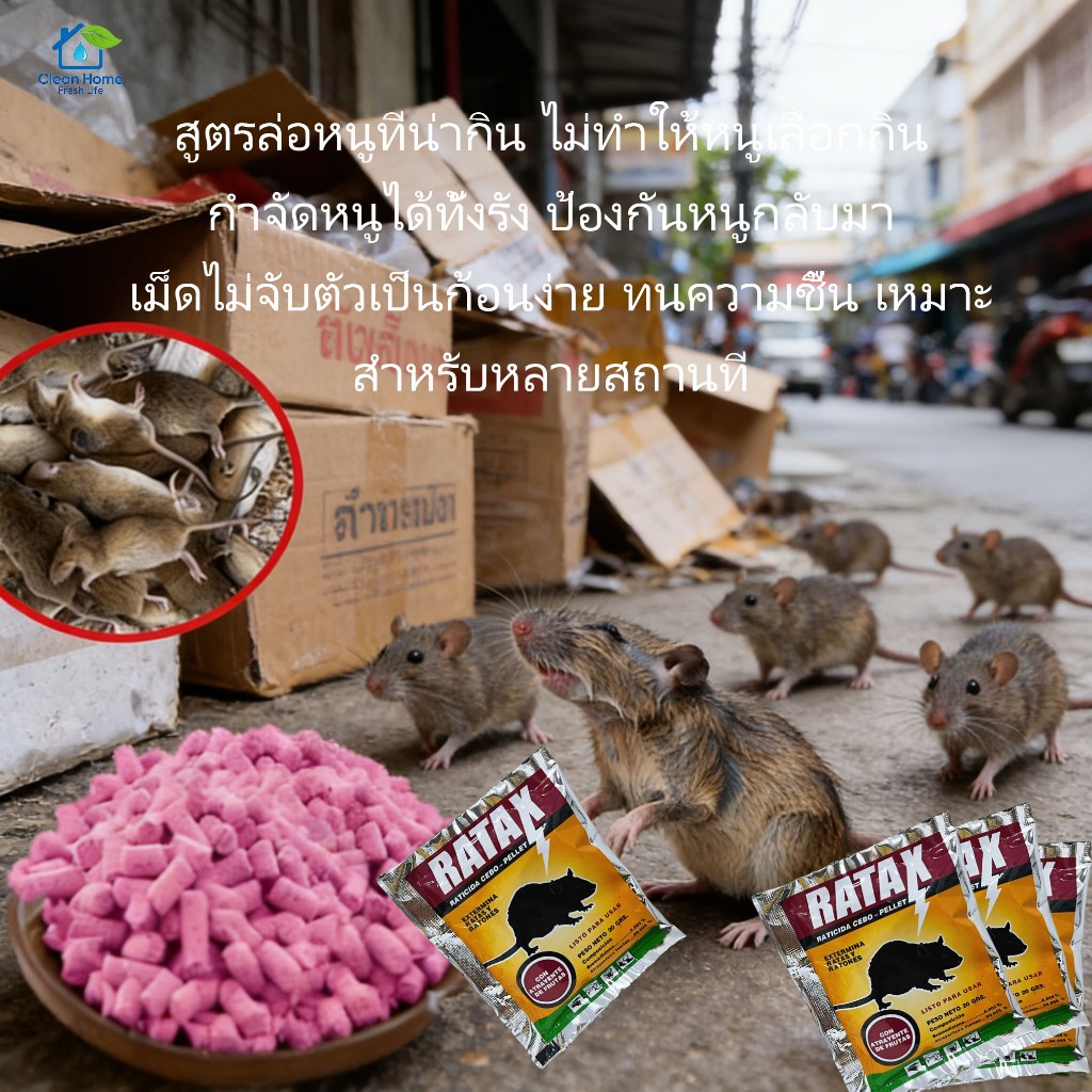 เม็ดดึงหนูแรง-การกำจัดหนูอย่างมีประสิทธิภาพ-ยาฆ่าหนู-หมู่หนึ่งที่สะอาดหมดจด-สินค้าเฉพาะสำหรับป้องกันหนูในคลังสินค้าเม็ดด