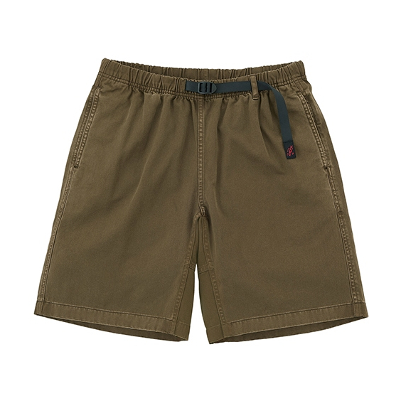 Gramicci กางเกงขาสั้นผู้ชาย MEN'S G-SHORT PIGMENT DYED CACTUS PIGMENT