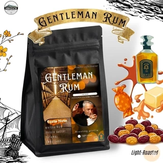 Gentleman Rum ขนาด 100 กรัม คั่วอ่อน Taste : Whisky Rum Raisin Butter Caramel Sweety Rum Raisin Whisky Caramel
