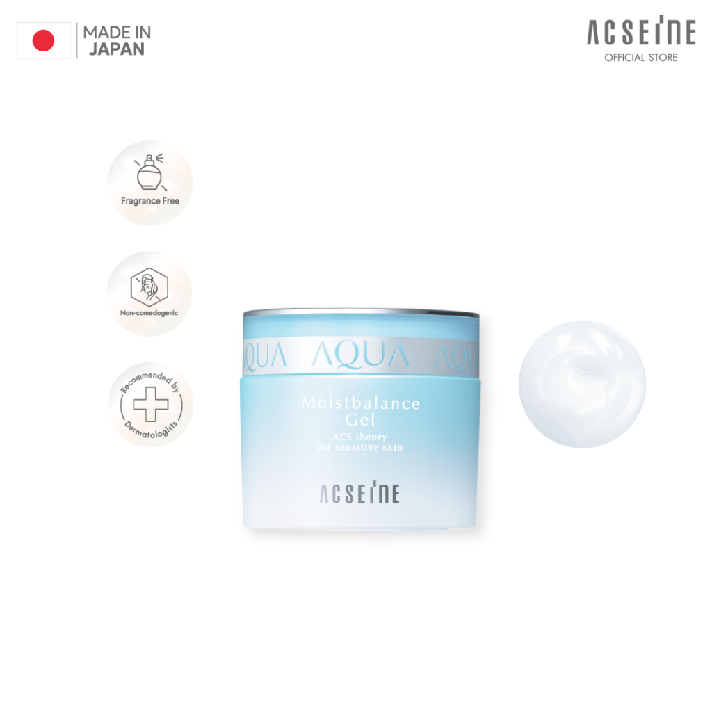 ACSEINE Moistbalance Gel เจลเซราไมด์ ฟื้นฟูผิวโทรม คืนผิวชุ่มชืเน สำหรับผิวขาดน้ำ ดูไม่สดใส
