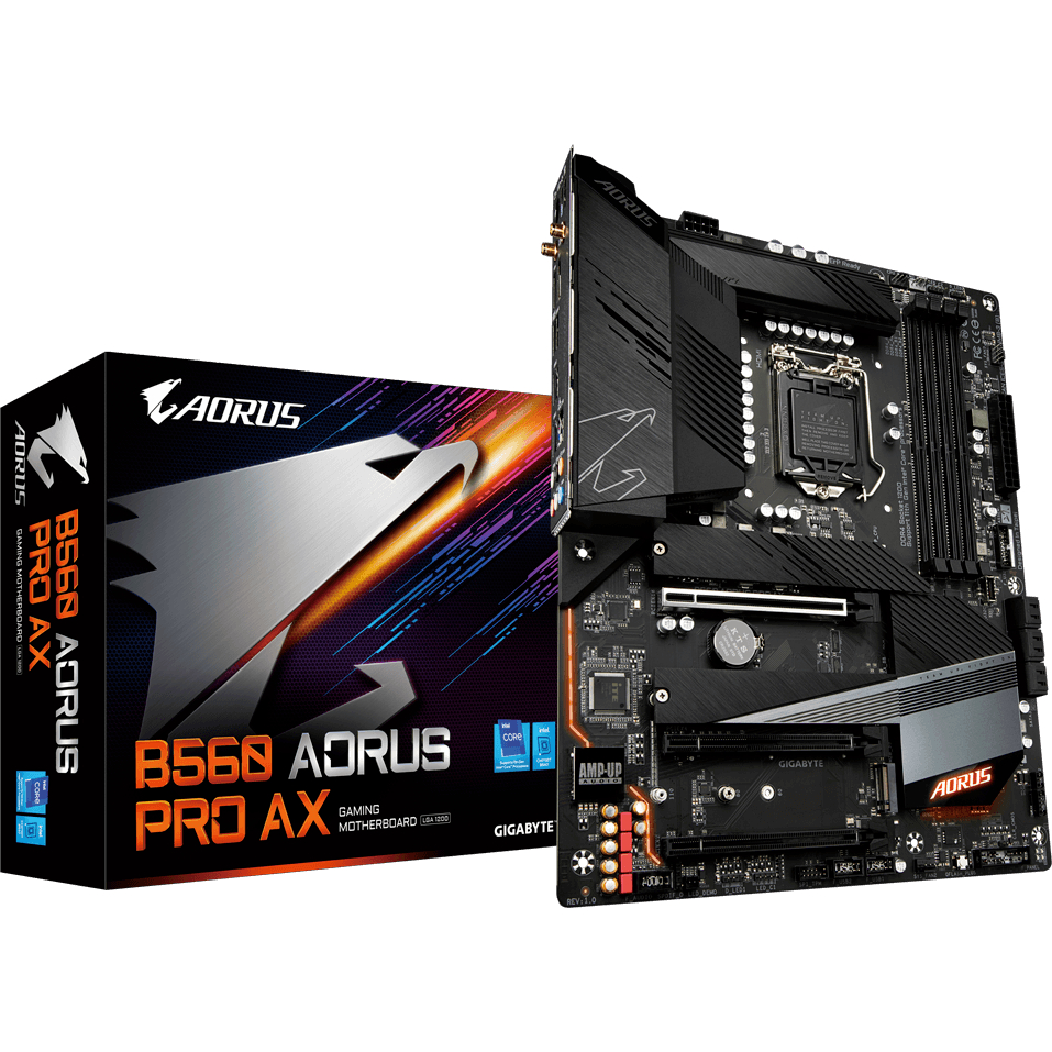 [มือ1] MAINBOARD (เมนบอร์ด) 1200 GIGABYTE B560 AORUS PRO AX พร้อมส่ง