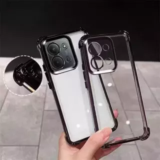 เคสใส กันกระแทก สำหรับ Vivo Y31D Y11D Y05 ขอบสี กันเลนส์กล้อง