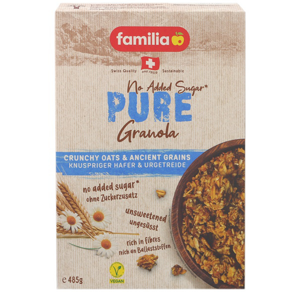Familia Pure Granola 485g แฟมิเลีย เพียว กลาโนร่า