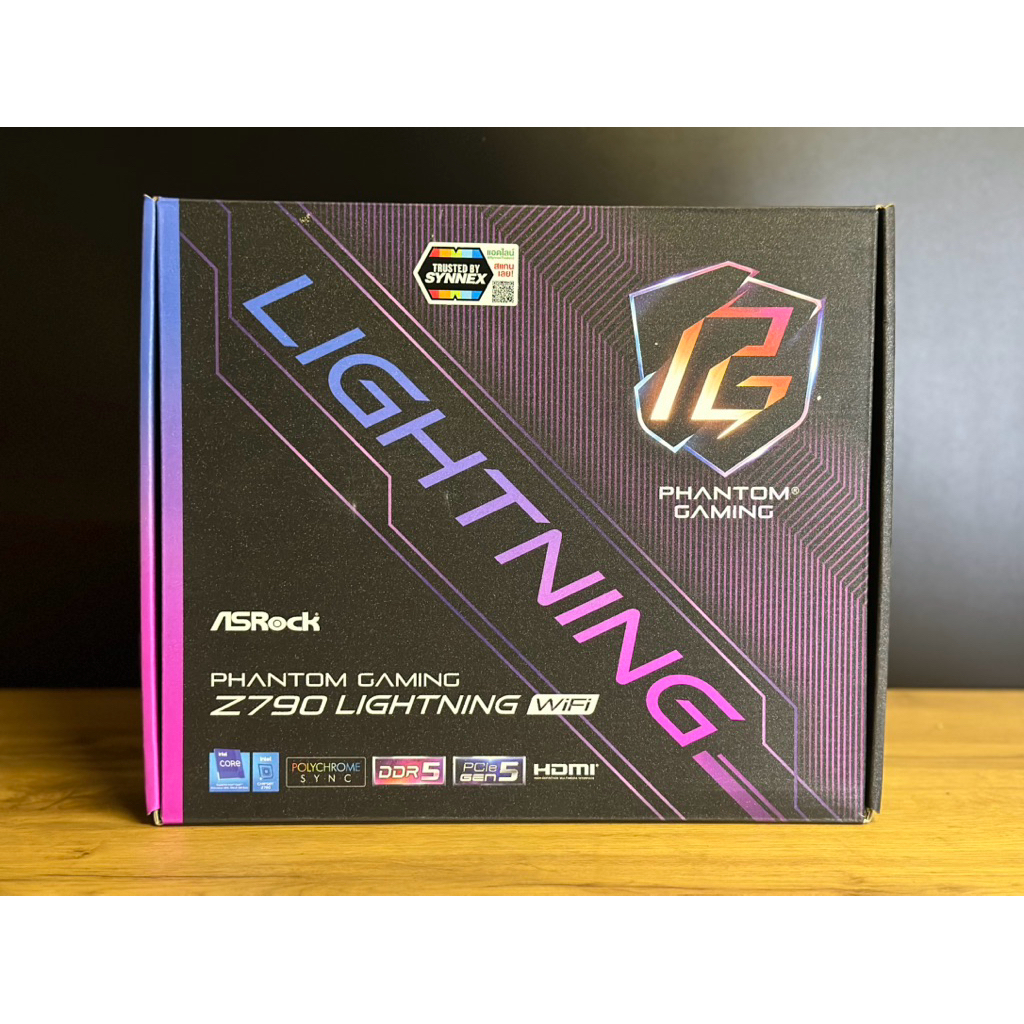 ASROCK Z790 LIGHTNING WIFI (INTEL SOCKET 1700 DDR5 ATX)มือ2 ประกันเยอะ
