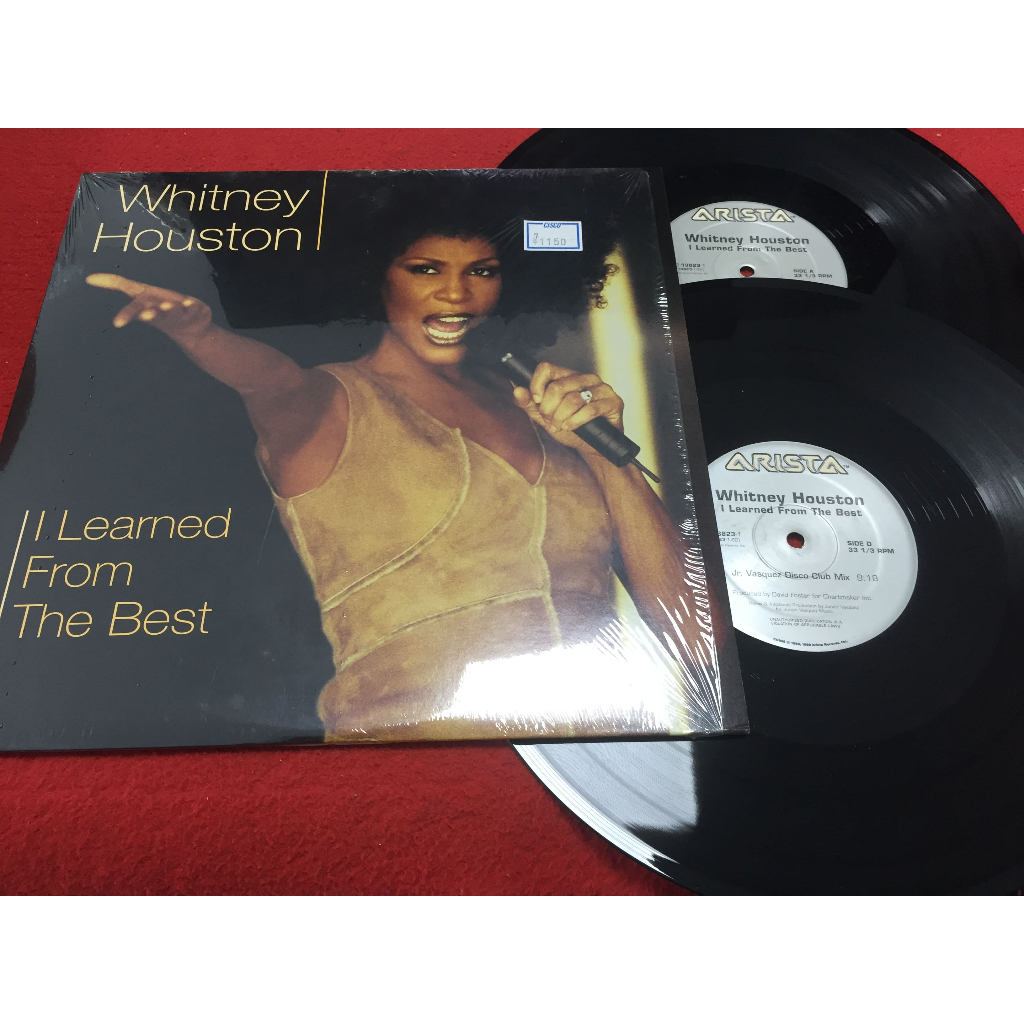 Whitney Houston – I Learned From The Best ขนาด 12 นิ้ว 2LP ร้าน PinHaiMusic B124