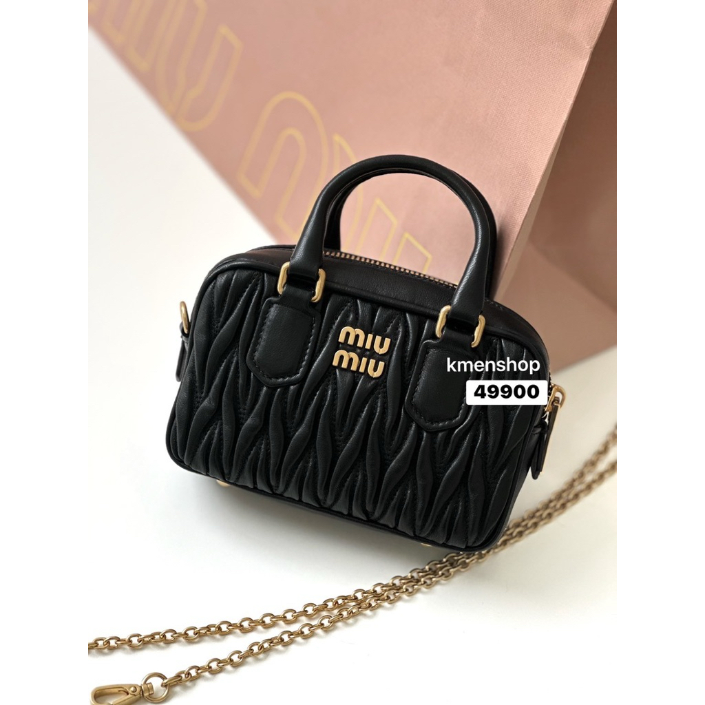 new กระเป๋า miumiu พร้อมส่ง