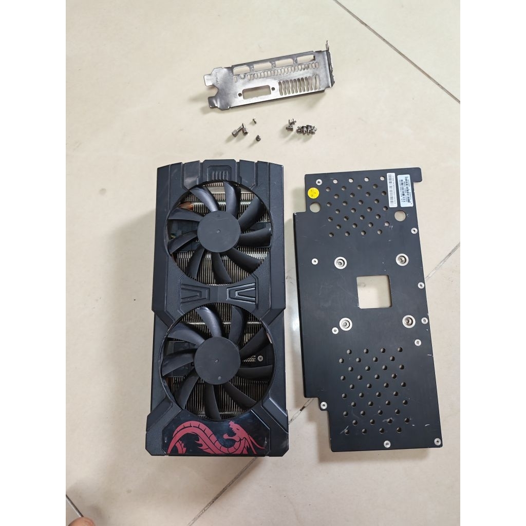 ชุดอะไหล่การ์ดจอ Rx470 4gb Powercolor