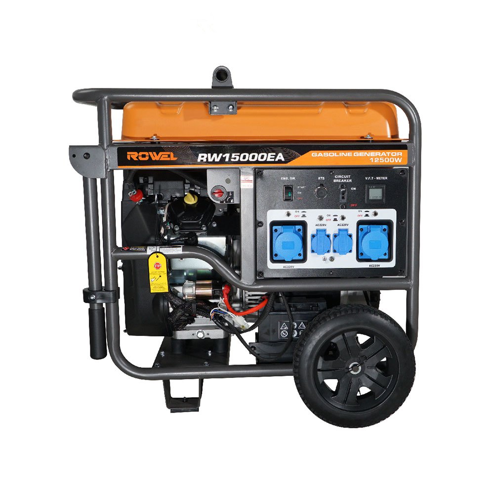 ROWEL เครื่องกำเนิดไฟฟ้าเบนซิน รุ่น RW15000EA 12.5KW