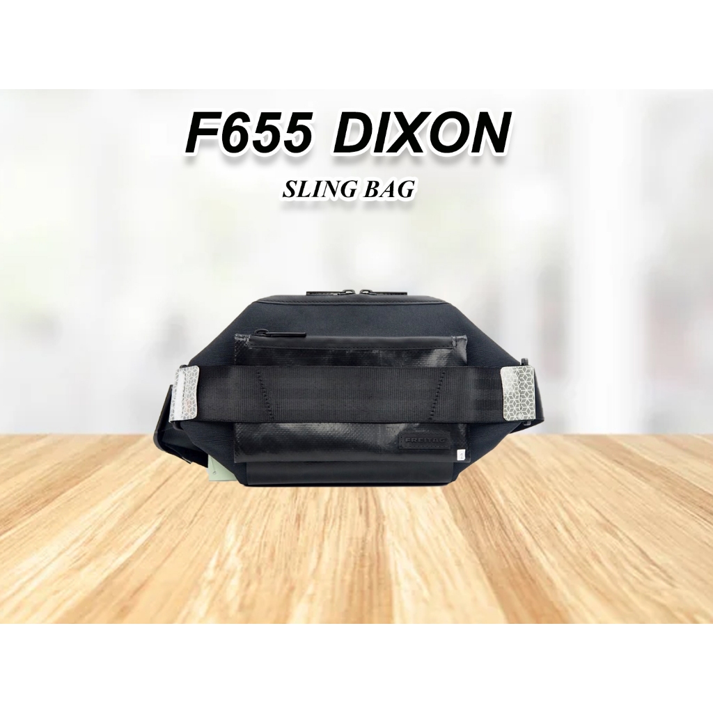 กระเป๋า FREITAG รุ่น F655 DIXON (ผ้าใบสีดำล้วน) มือ1