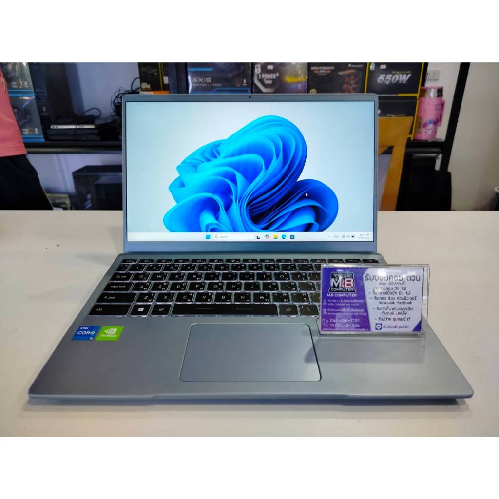 Notebook MSI Modern 14 B11SB (มือสอง) 💻เครื่องสภาพดี🔥🔥