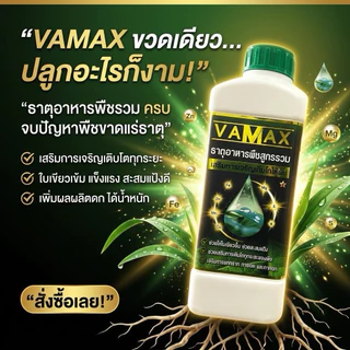 ชุดขายดี เซตบำรุง เร่ง ชุดบำรุงพืชผลขายดี (CabMax 1 ขวด + VaMax 1 ขวด +zenmax 1 ขวด)ถูกใจเกษตร